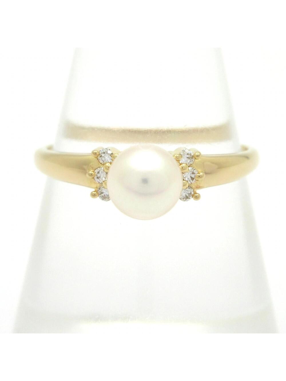 Tasaki 18K Yellow Gold Cream Diamond #340633T86B